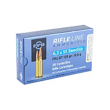 PPU 6.5X55 SWEDISH FMJ 139GR 20/200