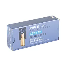 PPU 7.62X39 POINTED SP 123GR 20/1000
