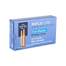 PPU 7MM MAUSER SP 139GR 20/200