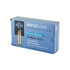 PPU 8MM MAUSER SP 196GR 20/200