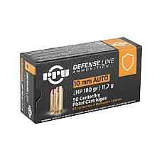 PPU 10MM JHP 180GR 50/500