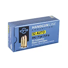 PPU 32ACP FMJ 71GR 50/1000