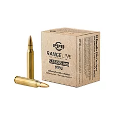 PPU RANGE 5.56 55GR FMJBT 20/1000