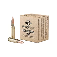 PPU RANGE 7.62X51 145GR FMJBT 20/500