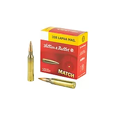 S&B 338LAPUA 300GR SIERRA 10/100