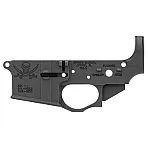 Spike's Tactical STLS016 Calico Jack Stripped Lower, 223 Remington/5.56 NATO, Black Finish