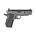SPRGFLD 1911 9MM TRP 4.25 AOS CC BLK