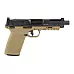 S&W M&P 5.7 OR TB 22RD FDE/BLK BNDL