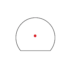 TRIJICON SRO 5 MOA RED DOT COY BRN
