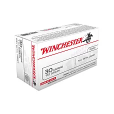 WIN USA 30 CARB 110GR FMJ 50/500