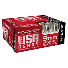 WIN 9MM LUGER +P 124GR HX HP 20/200
