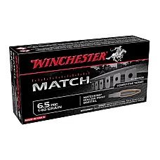 WIN PRC MATCH 6.5PRC 140GR BTHP 20/2