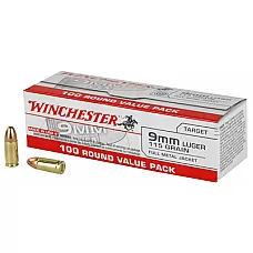 WIN USA 9MM 115GR FMJ 100/1000