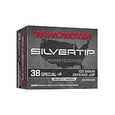 WIN SLVRTIP 38SPL+P 125GR JHP 20/200