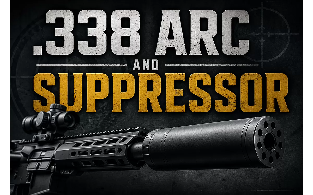 .338 ARC Subsonic & Suppressed: Why This AR-15 Cartridge Was Built for Suppressors