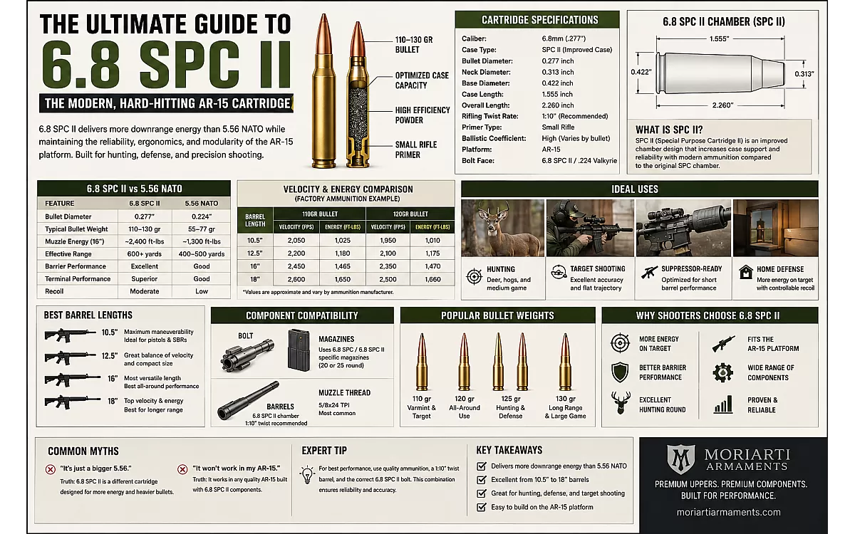 The Ultimate Guide to 6.8 SPC II: Everything You Need to Know Before Building an AR-15