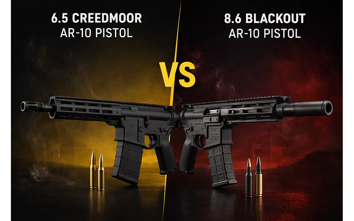 6.5 Creedmoor AR-10 Pistol vs 8.6 Blackout — Which One Really Makes More Sense?