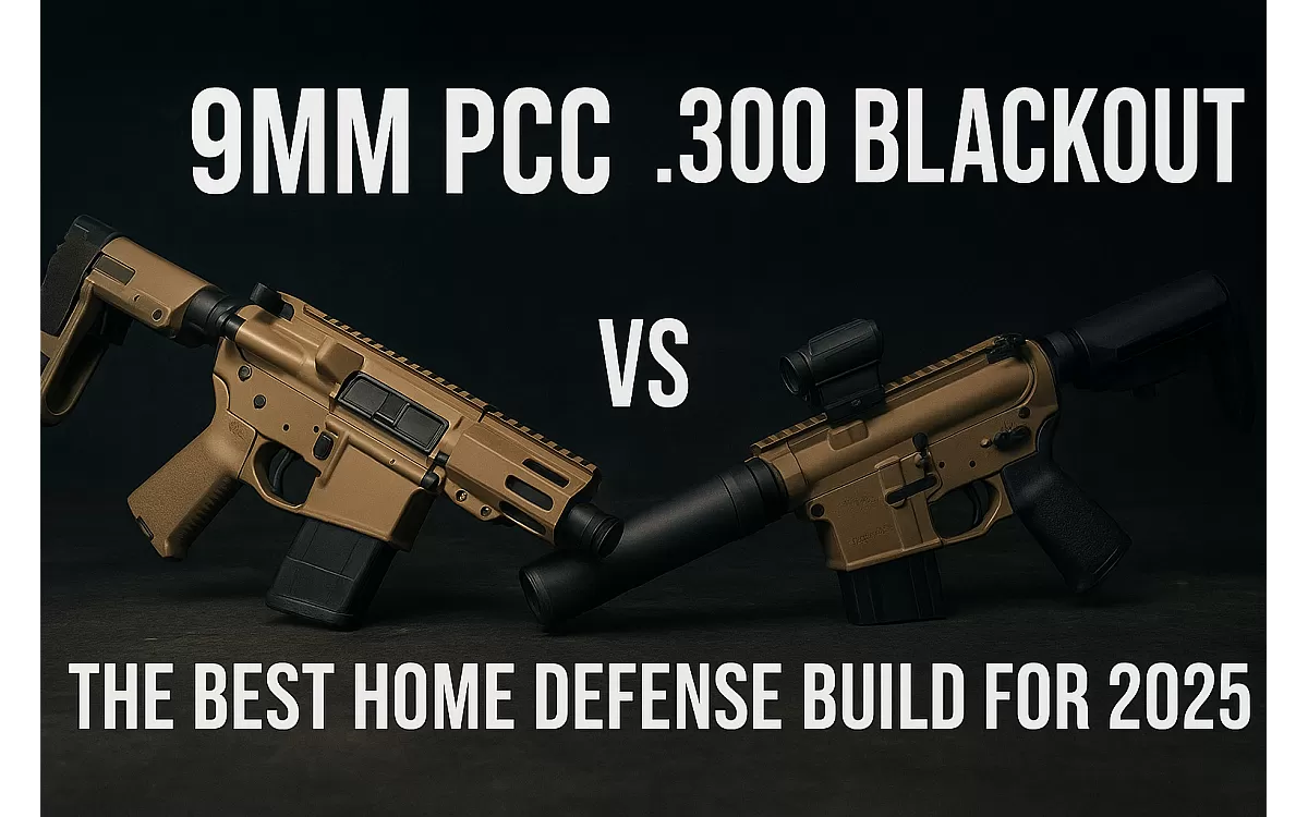 9mm PCC vs .300 Blackout — What’s the Best Home Defense AR Build for 2025?