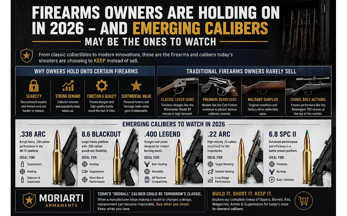 Firearms Owners Are Holding Onto in 2026 — And Emerging Calibers May Be the Ones to Watch