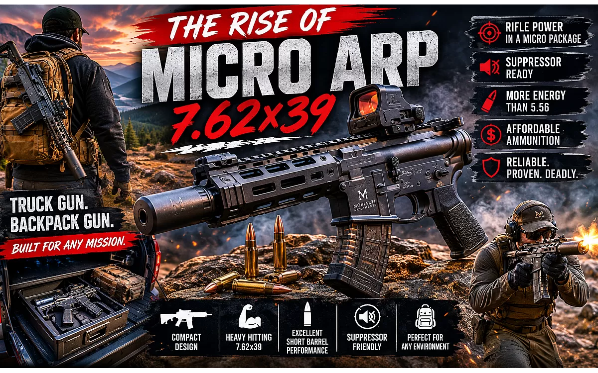 Why the Micro ARP 7.62x39 May Be the Ultimate Truck Gun, Backpack Gun, and Compact Battle Rifle