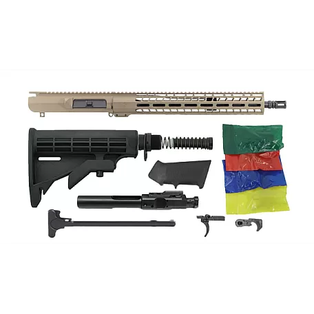 AR-10 .308 16" Tactical Alpha Carbine Kit with 15" M-LOK Rail in FDE - DPMS Compatible