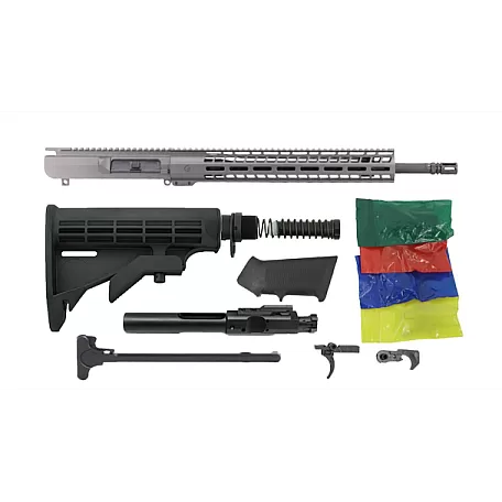 AR-10 .308 16" Tactical Alpha Carbine Kit with 15" M-LOK Rail in Sniper Grey - DPMS Compatible