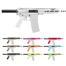 AR-15 5.56 NATO 7.5" Pistol Kit - Fear Nothing Accent - Classic - CERAKOTE Choice