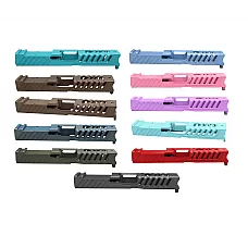 G17 / G19 / G26 / G34 / G21 / G40 / G43 RMR Cut MKII Cerakoted Performance Slide, Ported Top, Optic Ready – Moriarti Arms