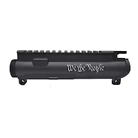 We the People Engraved Stripped AR-15 Upper Receiver – 7075-T6 Forged