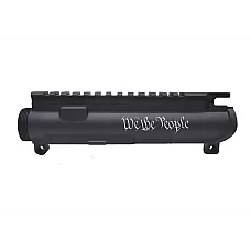 We the People Engraved Stripped AR-15 Upper Receiver – 7075-T6 Forged