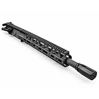 AR-15 458 SOCOM 16 inch Faxon Gunner upper with 12 inch Diamond Cut M-LOK rail and Magnum Linear Compensator
