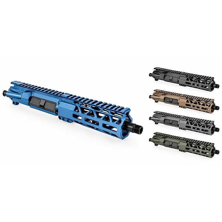 12.5 inch 5.56 NATO AR-15 Suppressor Ready Upper – 10 inch Diamond Cut M-LOK, Cerakote Color Choice