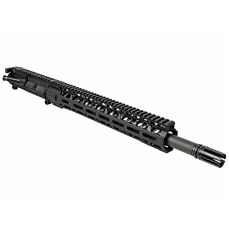 .450 Bushmaster 18" AR-15 Upper Assembly – 15" Diamond Cut M-LOK, A2 Flash Hider