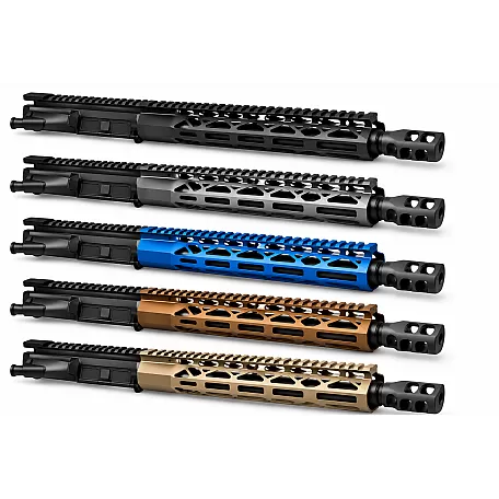 .450 Bushmaster 10.5" Tanker AR-15 Upper Assembly – 10" Diamond Cut M-LOK