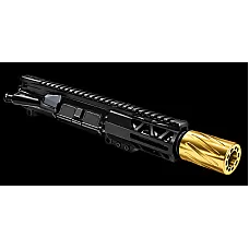 5" 5.56 NATO Micro ARP Gold Spitfire Upper Assembly – 4" M-LOK