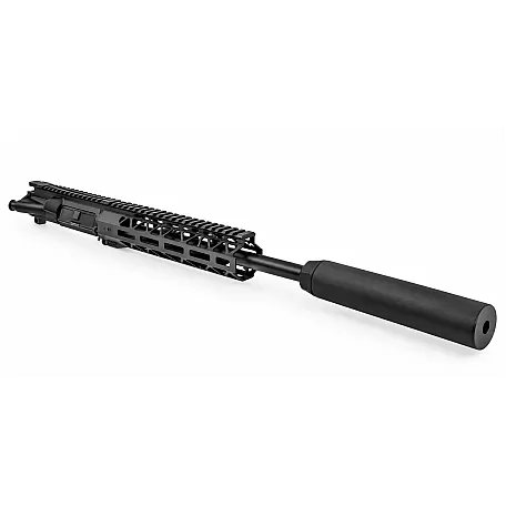 13.9" 5.56 NATO AR-15 Upper Assembly – Pencil Barrel | 7" Fake Suppressor