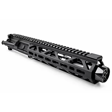 Moriarti 450 Bushmaster 10.5 inch upper with 10 inch Diamond Cut M-LOK handguard and Kaw Valley Magnum Linear Compensator