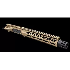 10.5" 5.56 NATO AR-15 Upper Assembly – Burnt Bronze M-LOK & Shroud