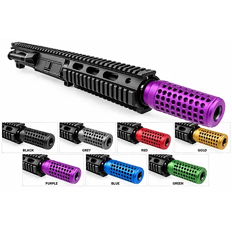10.5" 5.56 NATO AR-15 Upper Assembly – Nitro-Met Quad Rail | SOCOM-Style Shroud