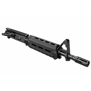 Moriarti 10.5 inch 5.56 NATO AR-15 upper with Magpul MOE handguard, pinned A2 front sight and A2 birdcage flash hider