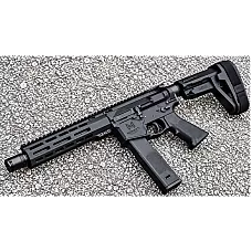 Moriarti MA-9 9MM 7.5″ LRBHO Pistol – SBA5 | Slick Side