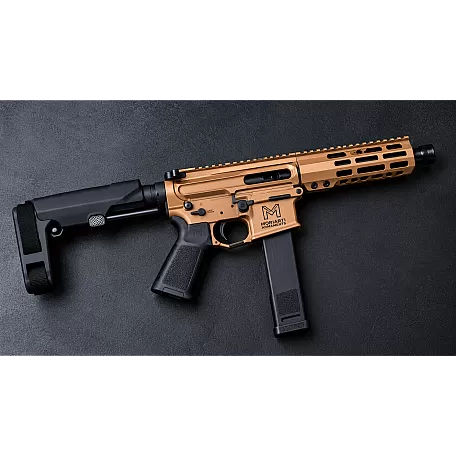 Moriarti MA-9 9MM 8.3″ Bronze Suppressor Ready PDW – LRBHO | HBPDW