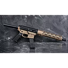 Moriarti MA-9 9MM 11″ Salt & Pepper SBR Ready Pistol – Non-LRBHO