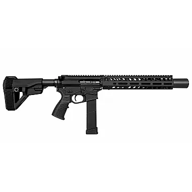 Moriarti MA-40 40SW 8 inch Suppressor Ready pistol with SBA5 brace