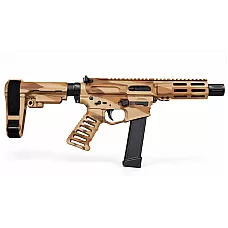 Moriarti MA-9 9MM 4.5″ Brindle Micro ARP Pistol – LRBHO | SBA3