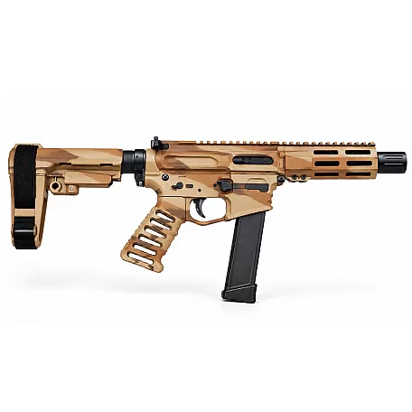 Moriarti MA-45 .45 ACP Brindle Micro Pistol – SBA3 | LRBHO