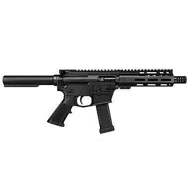 Moriarti MA-9 7.5 inch 9MM Classic SBR Ready pistol with Non-LRBHO slick-side upper, M-LOK handguard and Glock-style lower