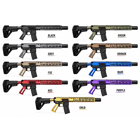 MA-15 5" 300 Blackout Suppressor Ready Pistol – 9" M-LOK | SBA5