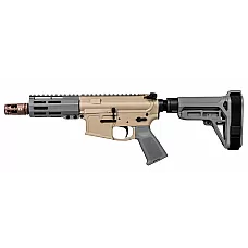 MA-15 5″ 5.56 NATO ARP Pistol – Q Cherry Bomb | SBA5 | FDE/Gray