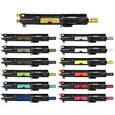 AR-15 5.56 NATO 5″ Pistol Upper Assembly with Charging Handle, 4″ M-LOK Handguard, 1:5 Twist, Custom Cerakote Options 